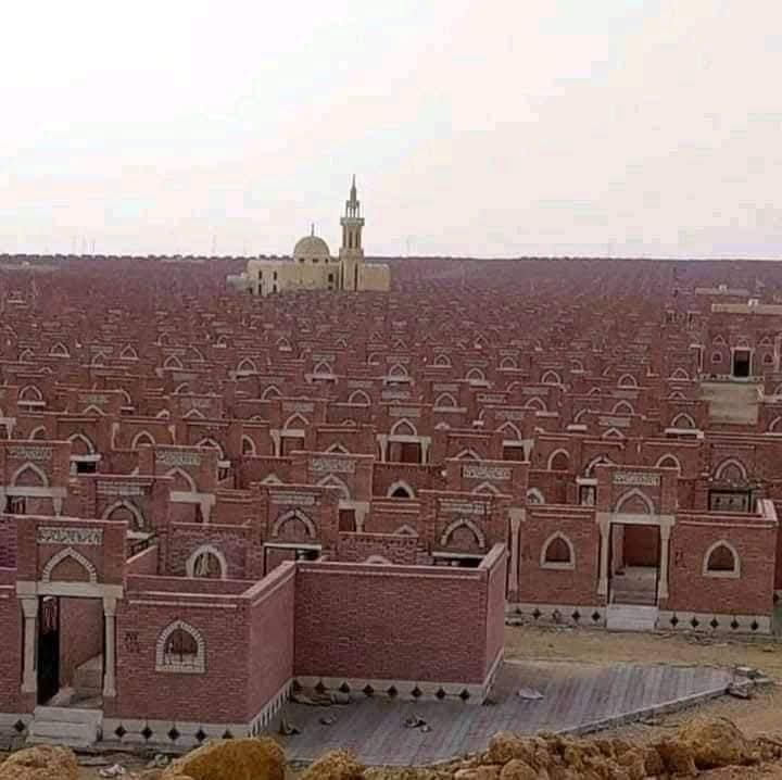 مقابر القاهرة الجديدة وادى الراحة طريق السخنه