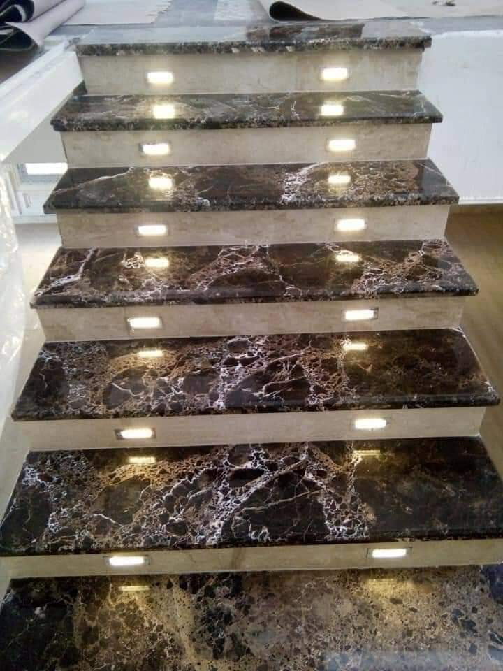 درج سلالم رخام